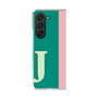 クリアケース［ オリジナル - initial color line - J green ］