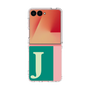 クリアケース［ オリジナル - initial color line - J green ］