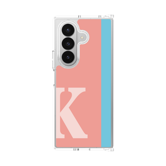 クリアケース［ オリジナル - initial color line - K pink ］