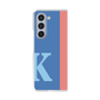 クリアケース［ オリジナル - initial color line - K blue ］