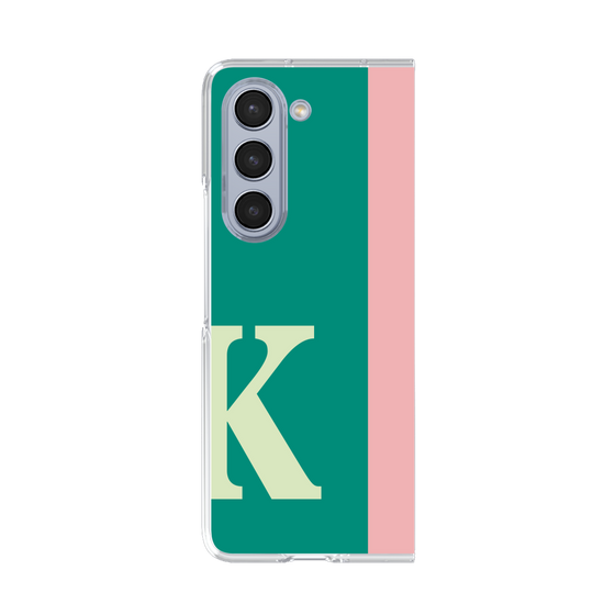 クリアケース［ オリジナル - initial color line - K green ］
