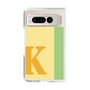 クリアケース［ オリジナル - initial color line - K yellow ］