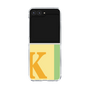 クリアケース［ オリジナル - initial color line - K yellow ］