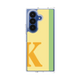 クリアケース［ オリジナル - initial color line - K yellow ］