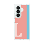 クリアケース［ オリジナル - initial color line - L pink ］