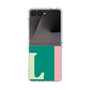 クリアケース［ オリジナル - initial color line - L green ］