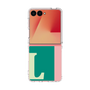 クリアケース［ オリジナル - initial color line - L green ］