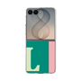 クリアケース［ オリジナル - initial color line - L green ］
