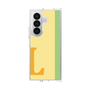 クリアケース［ オリジナル - initial color line - L yellow ］