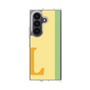 クリアケース［ オリジナル - initial color line - L yellow ］