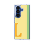 クリアケース［ オリジナル - initial color line - L yellow ］