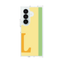 クリアケース［ オリジナル - initial color line - L yellow ］