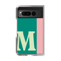 クリアケース［ オリジナル - initial color line - M green ］