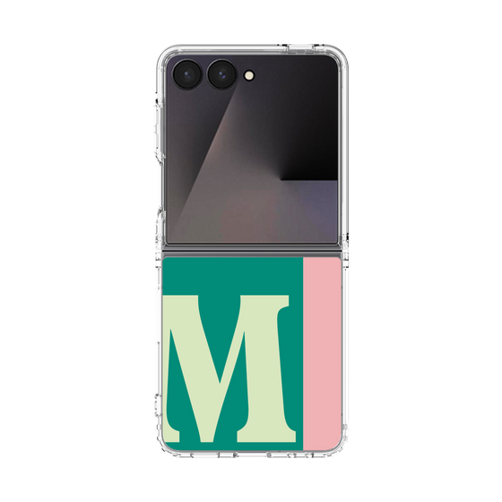 クリアケース［ オリジナル - initial color line - M green ］