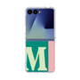 クリアケース［ オリジナル - initial color line - M green ］