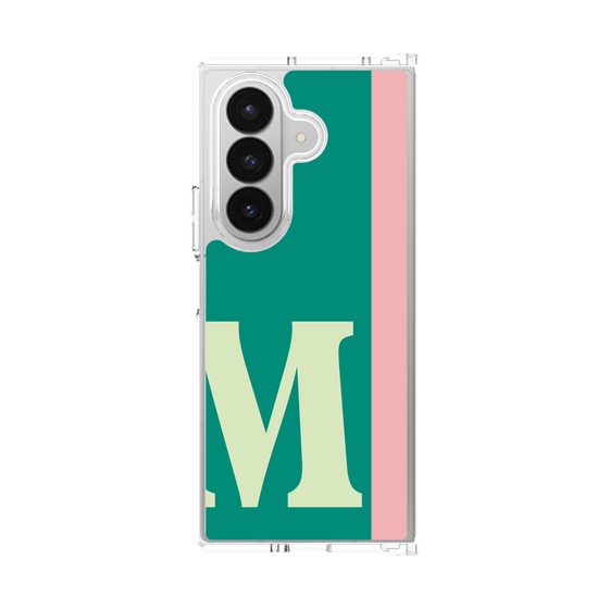クリアケース［ オリジナル - initial color line - M green ］