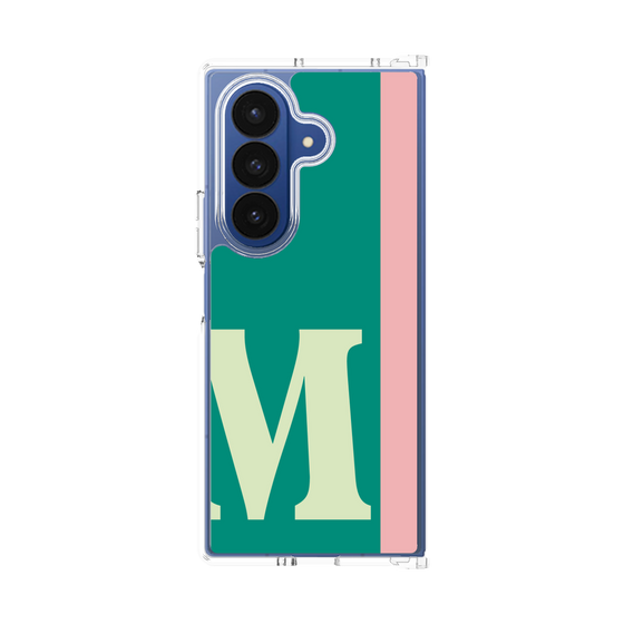 クリアケース［ オリジナル - initial color line - M green ］
