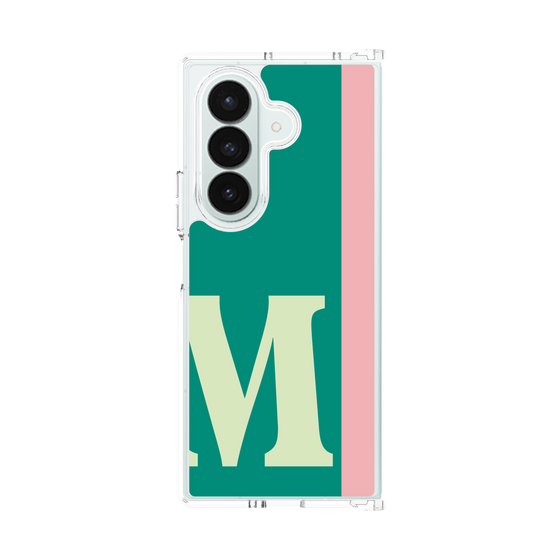 クリアケース［ オリジナル - initial color line - M green ］