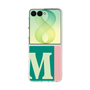 クリアケース［ オリジナル - initial color line - M green ］