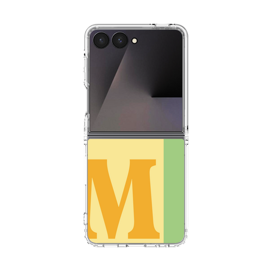 クリアケース［ オリジナル - initial color line - M yellow ］