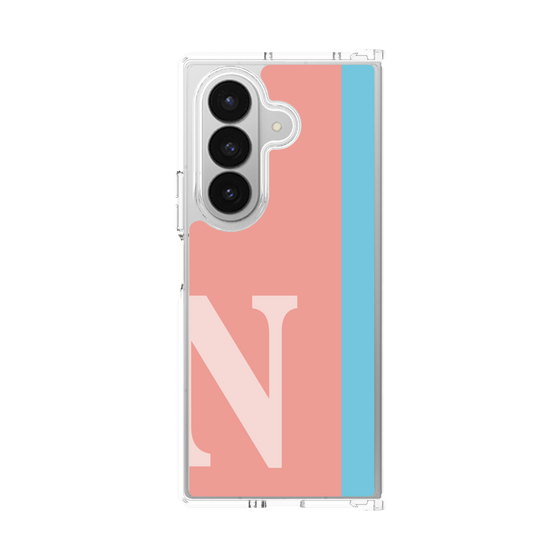クリアケース［ オリジナル - initial color line - N pink ］