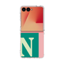 クリアケース［ オリジナル - initial color line - N green ］