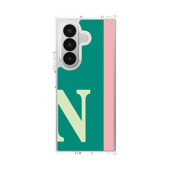 クリアケース［ オリジナル - initial color line - N green ］