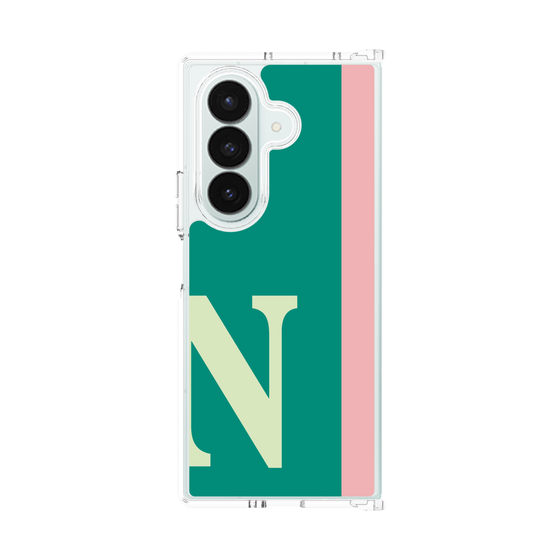 クリアケース［ オリジナル - initial color line - N green ］