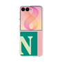 クリアケース［ オリジナル - initial color line - N green ］