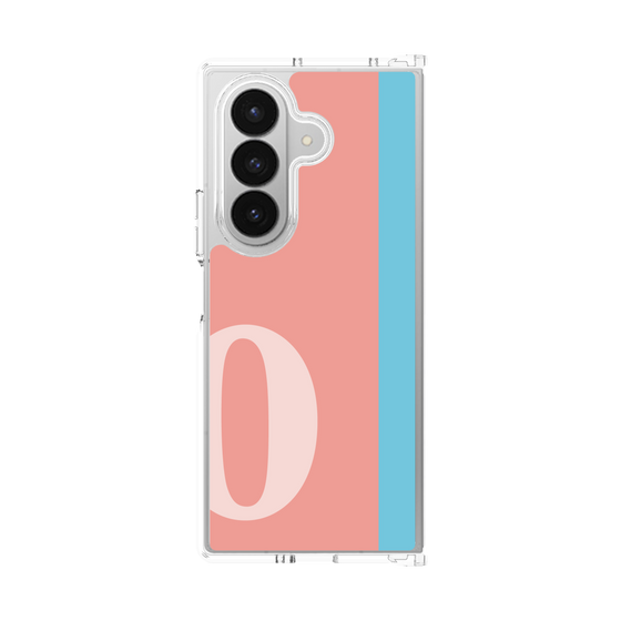 クリアケース［ オリジナル - initial color line - O pink ］