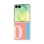 クリアケース［ オリジナル - initial color line - O pink ］
