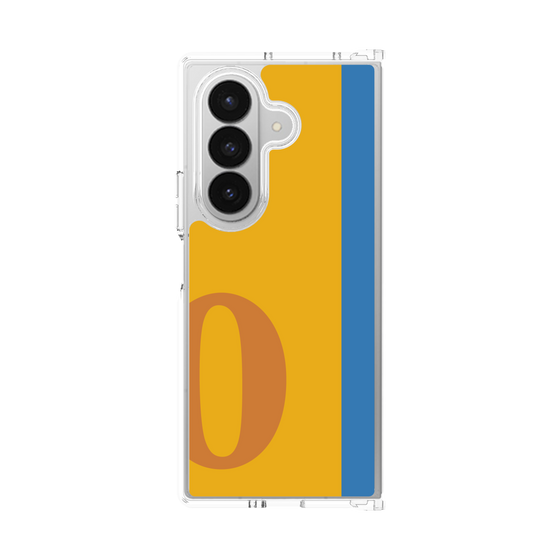 クリアケース［ オリジナル - initial color line - O orange ］