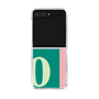 クリアケース［ オリジナル - initial color line - O green ］