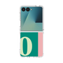 クリアケース［ オリジナル - initial color line - O green ］