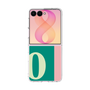 クリアケース［ オリジナル - initial color line - O green ］