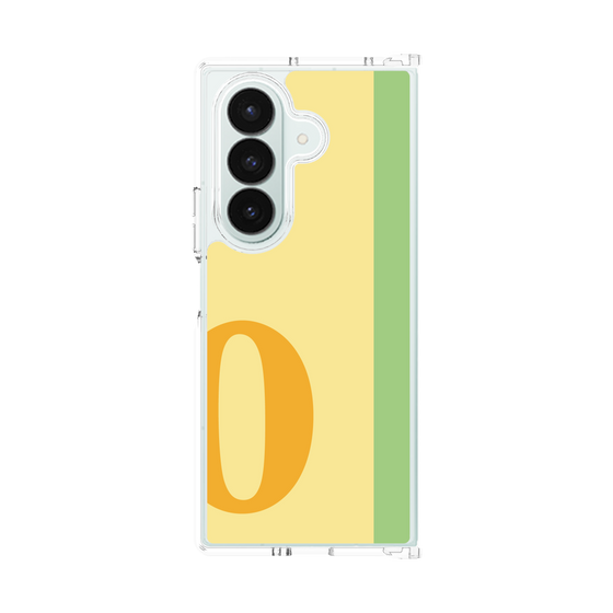 クリアケース［ オリジナル - initial color line - O yellow ］