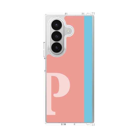 クリアケース［ オリジナル - initial color line - P pink ］