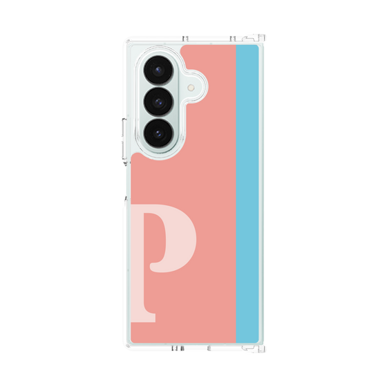 クリアケース［ オリジナル - initial color line - P pink ］