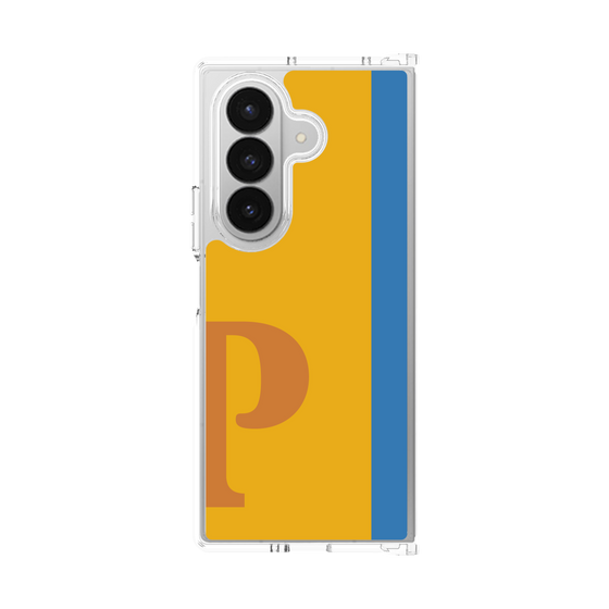 クリアケース［ オリジナル - initial color line - P orange ］