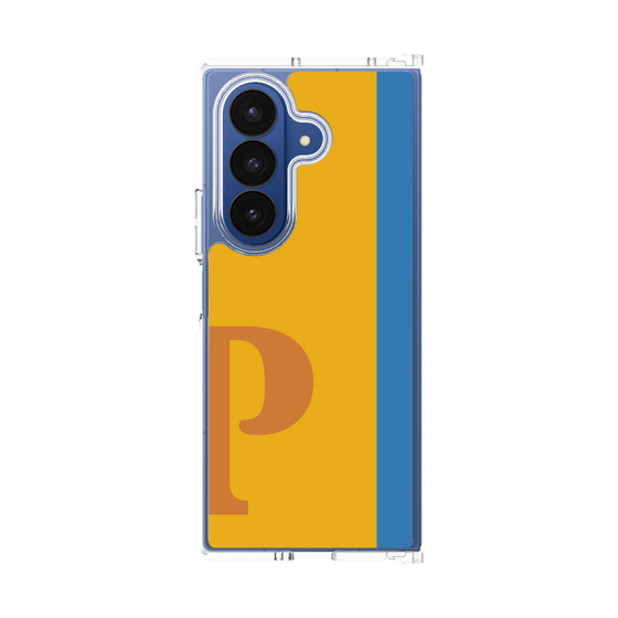 クリアケース［ オリジナル - initial color line - P orange ］