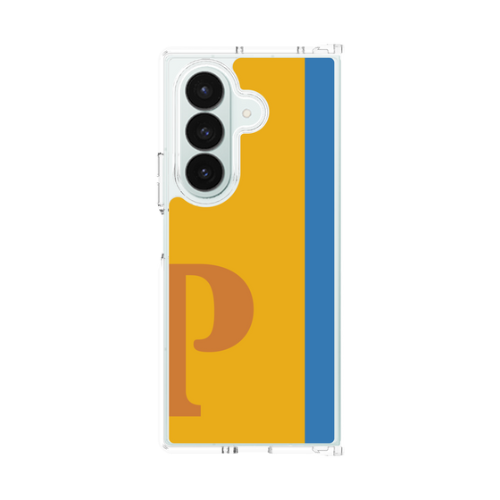 クリアケース［ オリジナル - initial color line - P orange ］