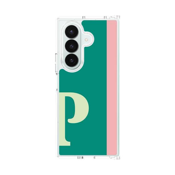 クリアケース［ オリジナル - initial color line - P green ］