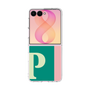 クリアケース［ オリジナル - initial color line - P green ］