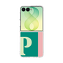クリアケース［ オリジナル - initial color line - P green ］