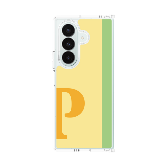クリアケース［ オリジナル - initial color line - P yellow ］