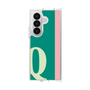 クリアケース［ オリジナル - initial color line - Q green ］