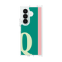 クリアケース［ オリジナル - initial color line - Q green ］