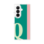 クリアケース［ オリジナル - initial color line - Q green ］