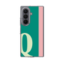 クリアケース［ オリジナル - initial color line - Q green ］
