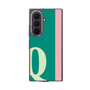 クリアケース［ オリジナル - initial color line - Q green ］